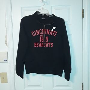 Cincinnati Bearcats quarter zipsweatshirt